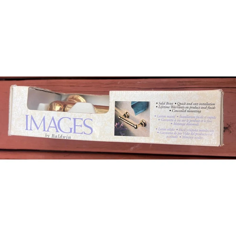 Images by Baldwin Tissue Roll Holder Lifetime Solid Brass Seacrest 3533-030